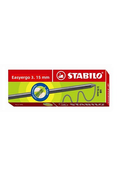Stabilo Eastergo 3.15 Nib 6 Pcs - Box with Cardboard Stand 7890-6-Hb /