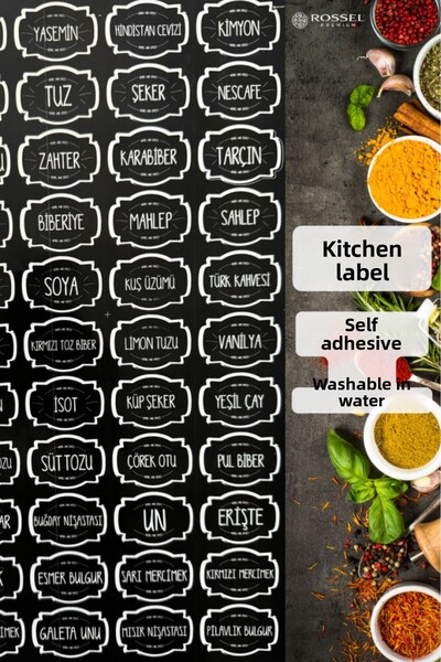 Rossel Premium Smoked Luxury 1750ml 12-Piece Food Storage Set with Label Gift