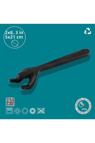 Lava Hot Hot Plate and Plate Carrying Holder. Black Color Mouth Gap 6mmSize 5x21cm