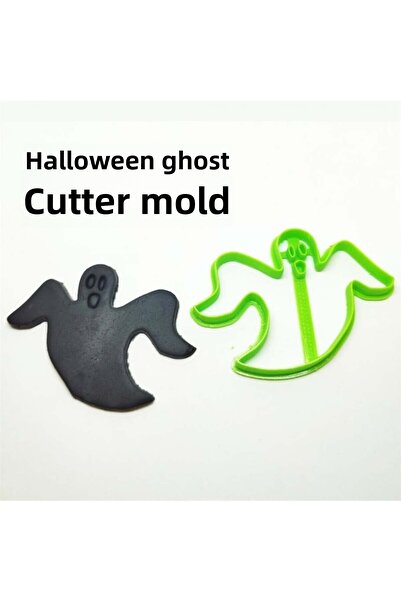 Adana Pasta Malzemeleri Halloween Ghost Cutter Mold 8 cm