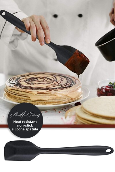 Anadolu Saray Çarşısı ملعقة سيليكون مقاومة للحرارة وغير قابلة للالتصاق |   - ...