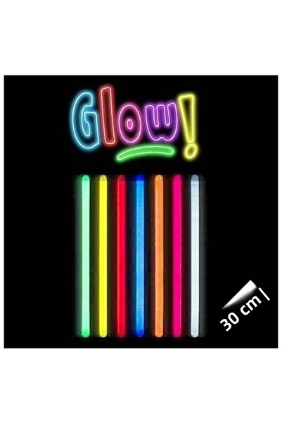 Fırsatkolik قلم هايلايتر سميك يتوهج في الظلام، 30 سم، قطعة واحدة