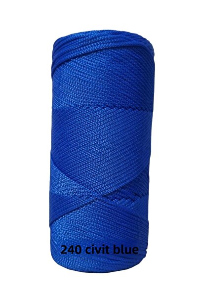 erdoğan hobi Macrame Rope 200Gr Macrame Lanyard Bag Lanyard Runner Lanyard Braid Lanyard No4 - 1.4mm Macrame Lanyard