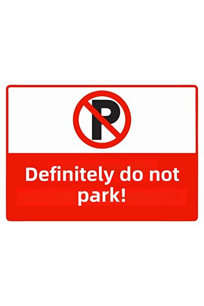 ZiPrinter لا تقم بالوقوف في هذه المنطقة بشكل مطلق - لافتة تحذير من مادة PVC م...