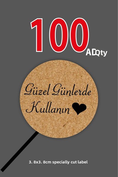 etikettcim Bird Sticker in Beautiful Days - Kraft Look
