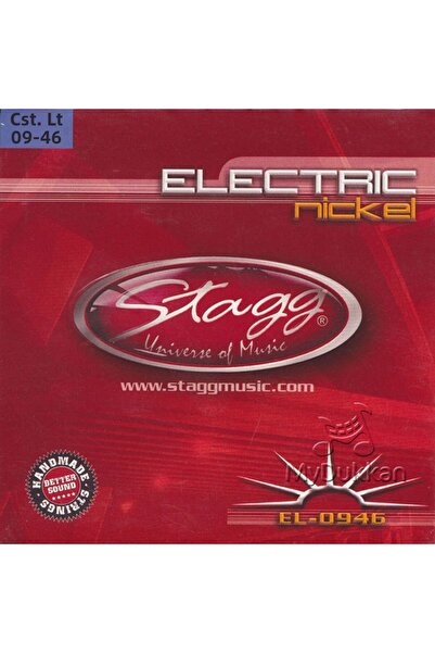 STAGG El-0946 Set de corzi pentru chitară electrică 009-046