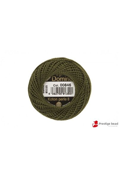 Prestij Boncuk Κέντημα σχοινί Domino Koton Perle No:8