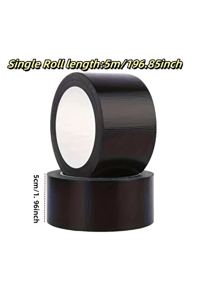 Choice رقعة جلدية صناعية قوية ذاتية اللصق مقاس 5 سم × 5 متر × 1 لفة مقاومة لل...