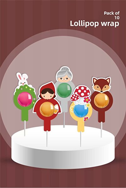 neşeli günlerim Pachet de 10 acadele tematice pentru Scufița Roșie