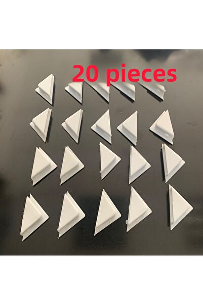 Tusem 20 Pieces Fly Screen Corner Strength Wedge (MUSKA)