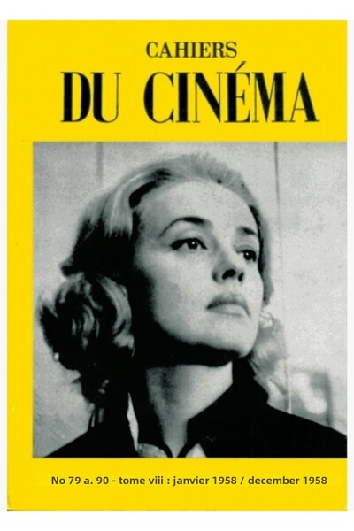 Universal Jeanne Moreau Caietele de Cinema Valul Nou Francez Copertă Vintage ...
