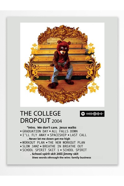 Postifull Άλμπουμ Polaroid Αφίσα τοίχου - Συμβατή αφίσα με Spotify - Διακόσμη...