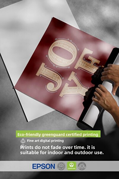 Postifull Frameless New Year Poster, New Year Decoration, Comfort Series, Joyful Poster, No:108645