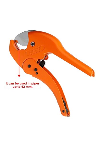 Eltos 42 mm PPRC PVC Plastic Pipe Cutting Automatic Garden Hose Cutter Shears