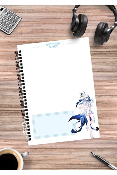 mertfigur Wuthering Waves the Shorekeeper Anime Spiral Notebook A5 (50 Sheets)
