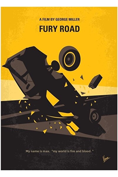 Universal No051- Poster decorativ din lemn Mad Max 4