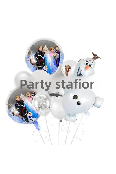 Parti Station Frozen Frozen Elsa Olaf Balloon Set Frozen Elsa Olaf Concept Bi...