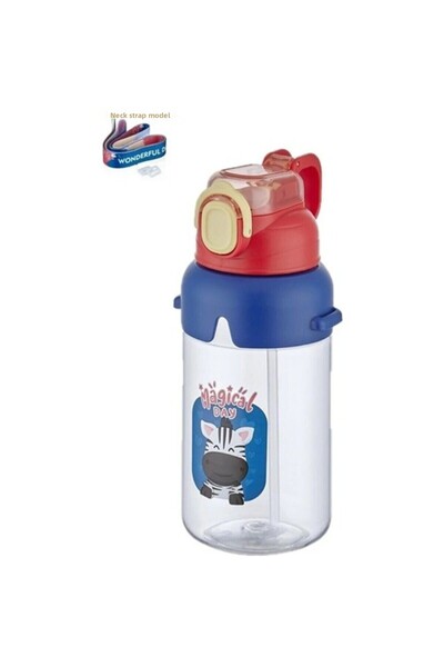 Vagonlife Wagon Water Bottle Policarbon 650 ml VGN2266 Red Navy Blue