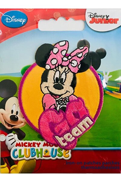 Disney Mickey Mouse حواف منسوجة قابلة للالتصاق بالحديد - رقعة - رقعة ميني ماوس 5 (منتج أصلي مرخص)