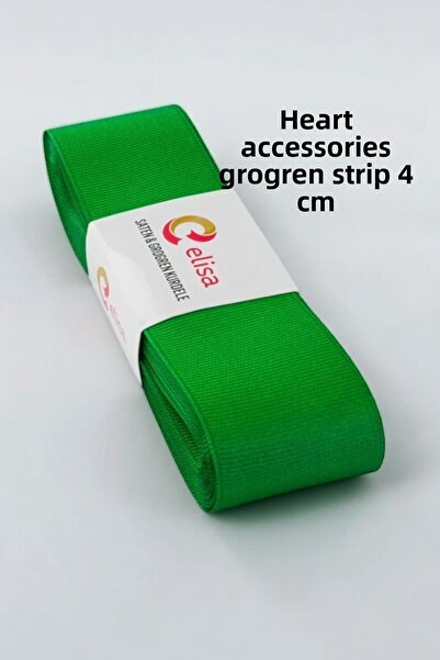Kalben Kumaş شريط Elisa Grosgrain عرض 4 سم طول 10 متر