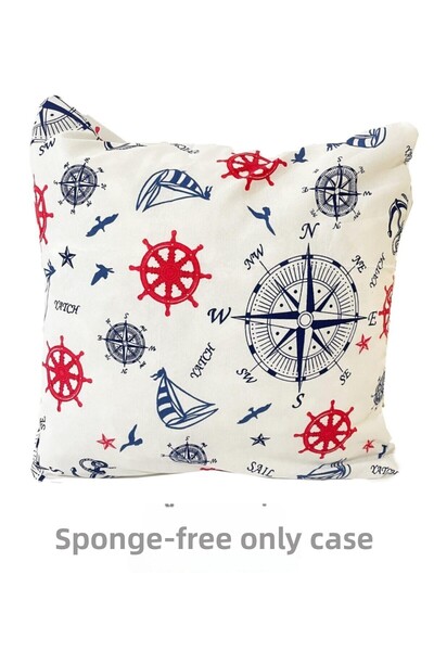 Vip Home Concept وسادة رمي كيس VIP - قطعة واحدة، 43x43 سم، بحري