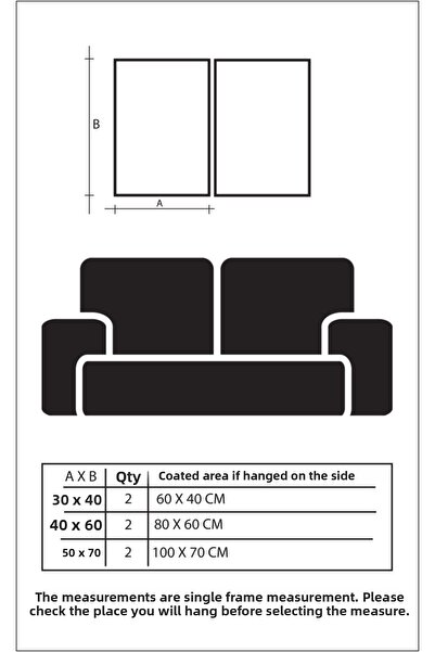Linacci Set de poster cu rame duble din aluminiu