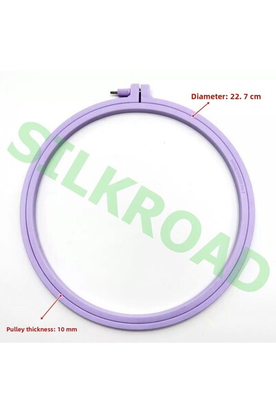 Nurge رقم: 2 بكرة بلاستيكية من نوع فيدال - 23 سم - بكرة للتطريز