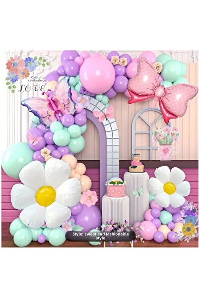 DÜVENCİ TİCARET SET LANT DE BOMBOANE FOLIOLE BUTON FLORI DE MĂRFA