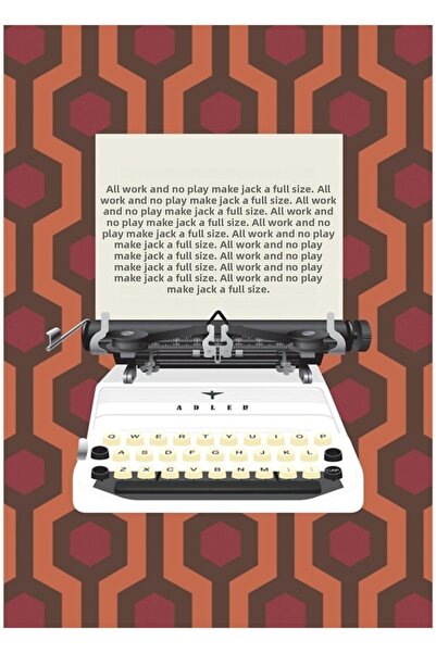 Universal Διακοσμητική Ξύλινη Αφίσα  "The Shining "