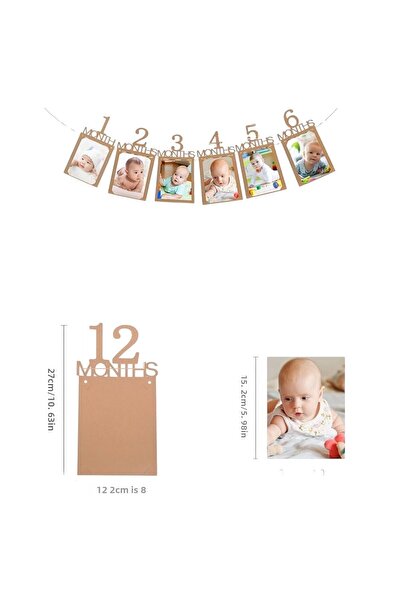 Partifabrik Άλμπουμ Kraft Cardboard Half Age 6 Months