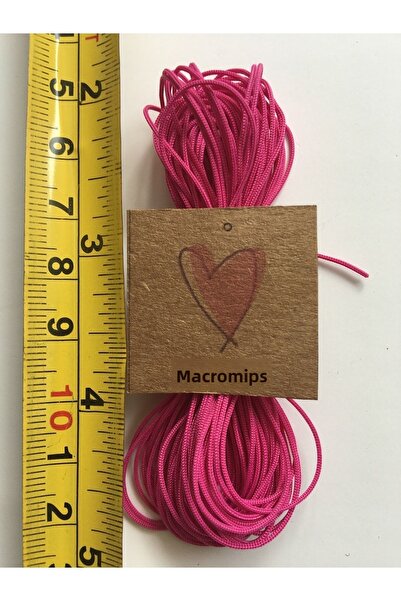 Makromİps MACROME ROPE - 10 μέτρα Πλεκτό Αλεξίπτωτο Γυαλιά Χόμπι Λουράκι Κολιέ Ροζάριο
