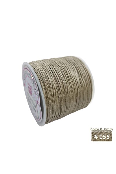 Getshop Alışveriş Pazarı قلادة خيط سوار خيط المظلة 50 متر 0.8 مم أصناف الألوان