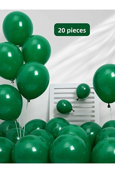 Bunloon مجموعة بالونات باللون الأخضر الباستيل |   بالون زخرفي بتصميم الطبيعة