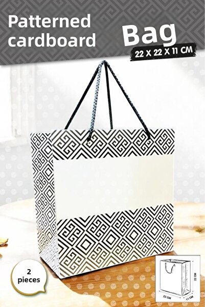 t tuğset etiket حقيبة كرافت من الورق المقوى بنمط قلب أحمر، حقيبة هدايا، حقيبة...