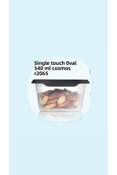 Tupperware ONE TOUCH OVAL 540ml STORAGE CONTAINER