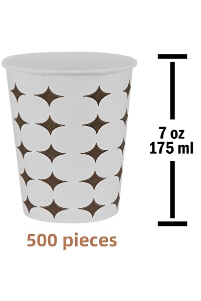 Karton Bardak 7 oz 500 Pieces