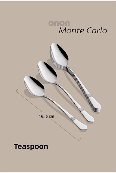 on-on Montecarlo 6-Piece Dessert Spoon Set