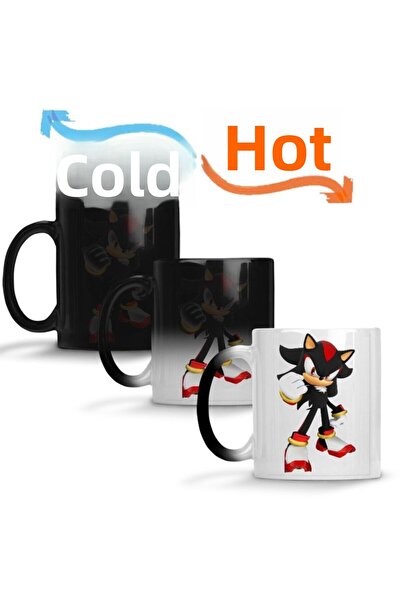 Baskı Dükkanı كوب شادو ذا هيدجهوج سونيك السحري من البورسلين