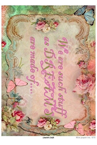 ehobici Model 075 - Brass Decopage Lineart Craft