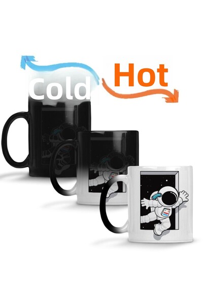 Baskı Dükkanı كوب كوب سحري لرائد الفضاء بورسلين