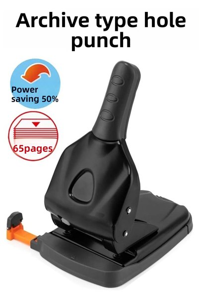 Artlantis Large Hole Puncher 65 Sheet Capacity 1 Piece Archival Type Sleeves ...