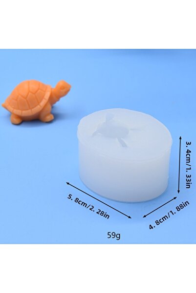 Choice قالب شمعة سيليكون على شكل سلحفاة ثلاثية الأبعاد إبداعية، صناعة يدوية، ...