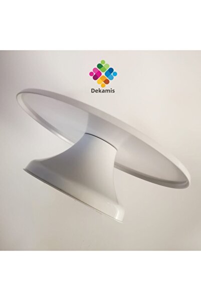 Butedo حامل تزيين الكيك الدوار / حامل الكيك الدوار 360 بوصة + 10 أكياس أنابيب...