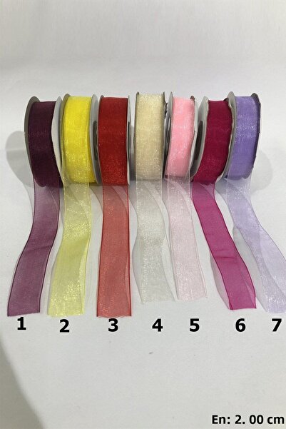 Limelia Panglică din organza cu lățime de 2 cm