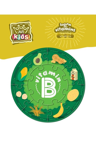 Art Puzzle Art Kids I'm Learning Vitamins