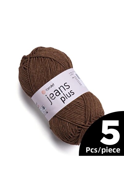 Yarnart جينز بلس سلسلة الحياكة - 70 - 5 قطع