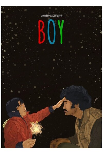 Universal Poster decorativ din lemn Taika Waititi Boy