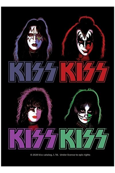 Universal Albumele solistelor KISS. 1978 Poster decorativ din lemn