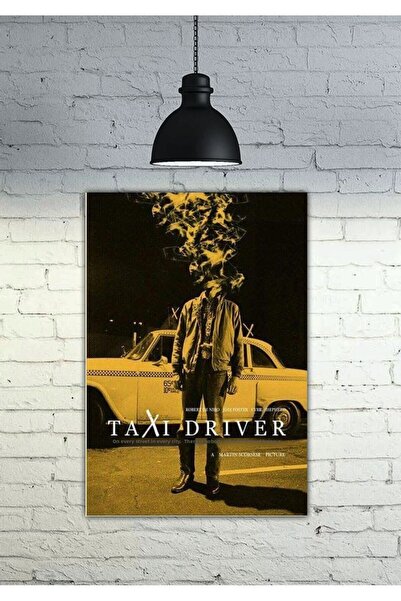 icase Taxi Driver Taxi Driver Film Poster Decor Concept Tablo MDF Calitate bu...