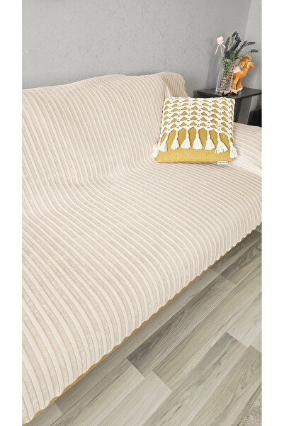 BERENAY kaymaz kadife kaplı sünger taban koltuk çekyat örtüsü